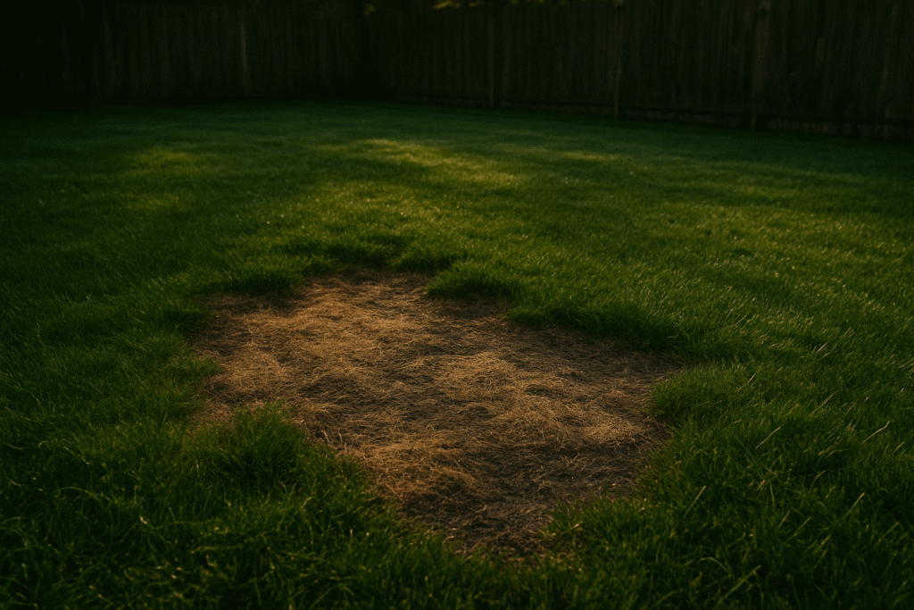 Patch of Dead Grass