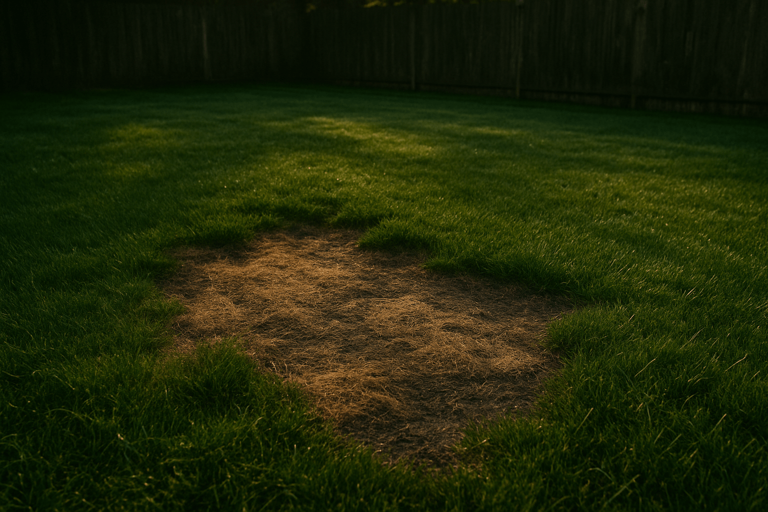 Patch of Dead Grass